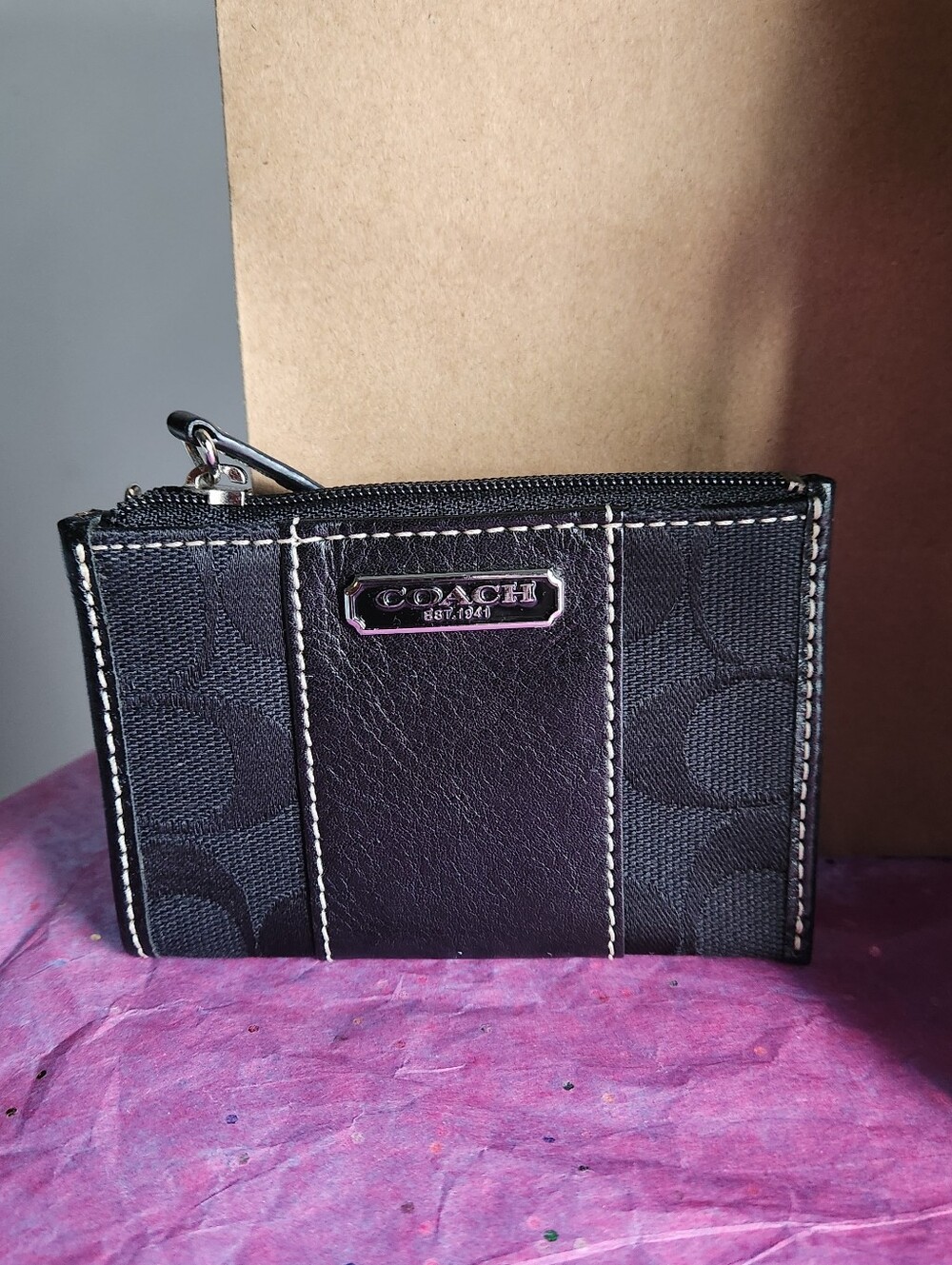 Coach Hamilton Black Crossbody 4 pc set EUC - Picture 4 of 12